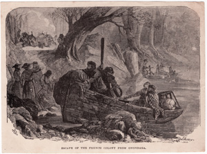 Escape of the French Colony from Onondaga